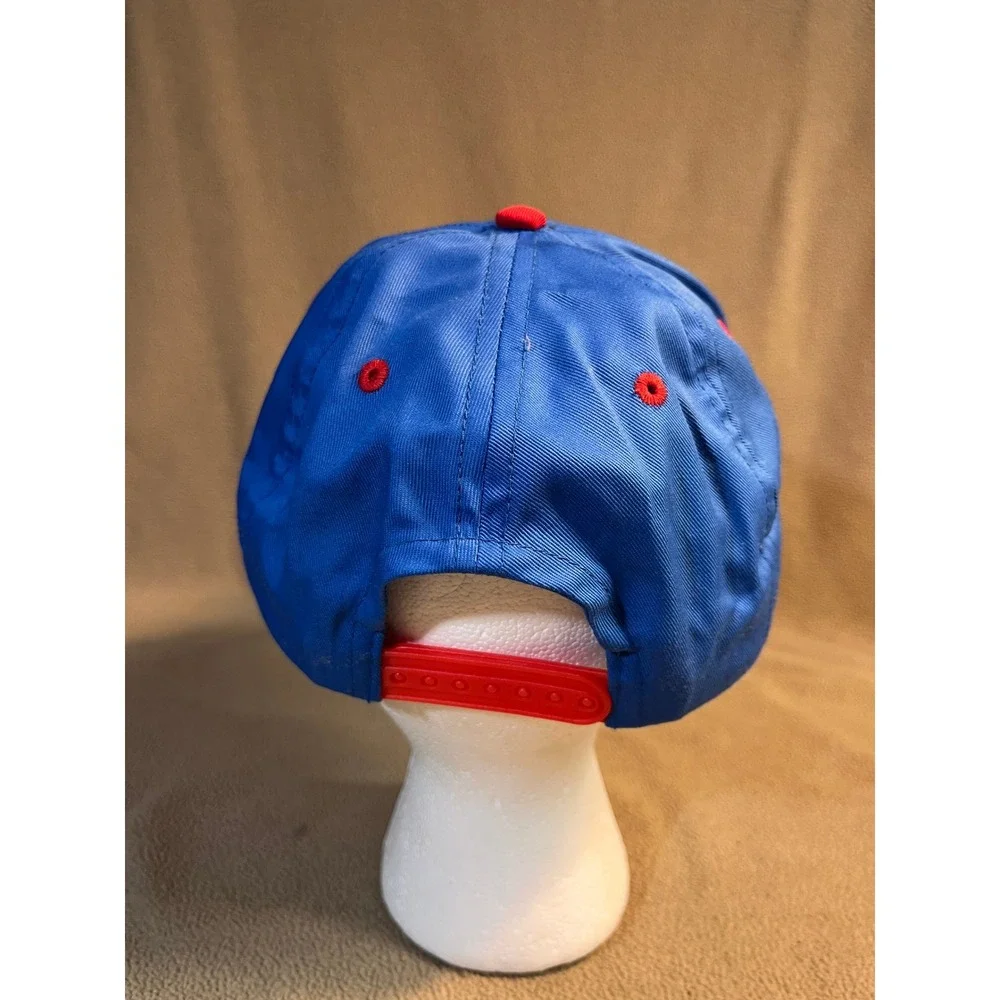 Philadelphia 76ers Snapback Hat Blue Red NBA Basketball Retro Logo Cap
